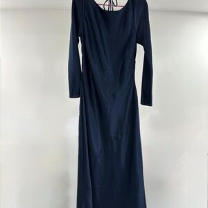 Abercrombie & Fitch Navy Long Sleeve Dress